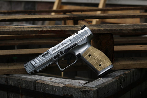 Kanick Rivals Canik Rival-S (Steel frame) Standard Grid Lok Brass Grip – Infinitus ...