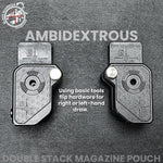 Black Scorpion Gear Ambidextrous Double Stack Magazine Pouch