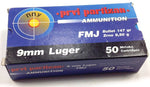 PPU 9mm 147gr FMJ